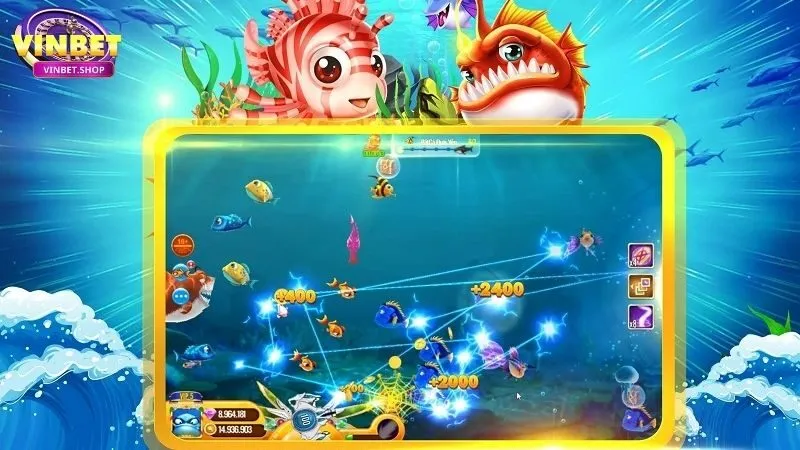 Bắn Cá Vinbet: Trò Chơi Bắn Cá Hấp Dẫn, Đồ Họa Sống Động